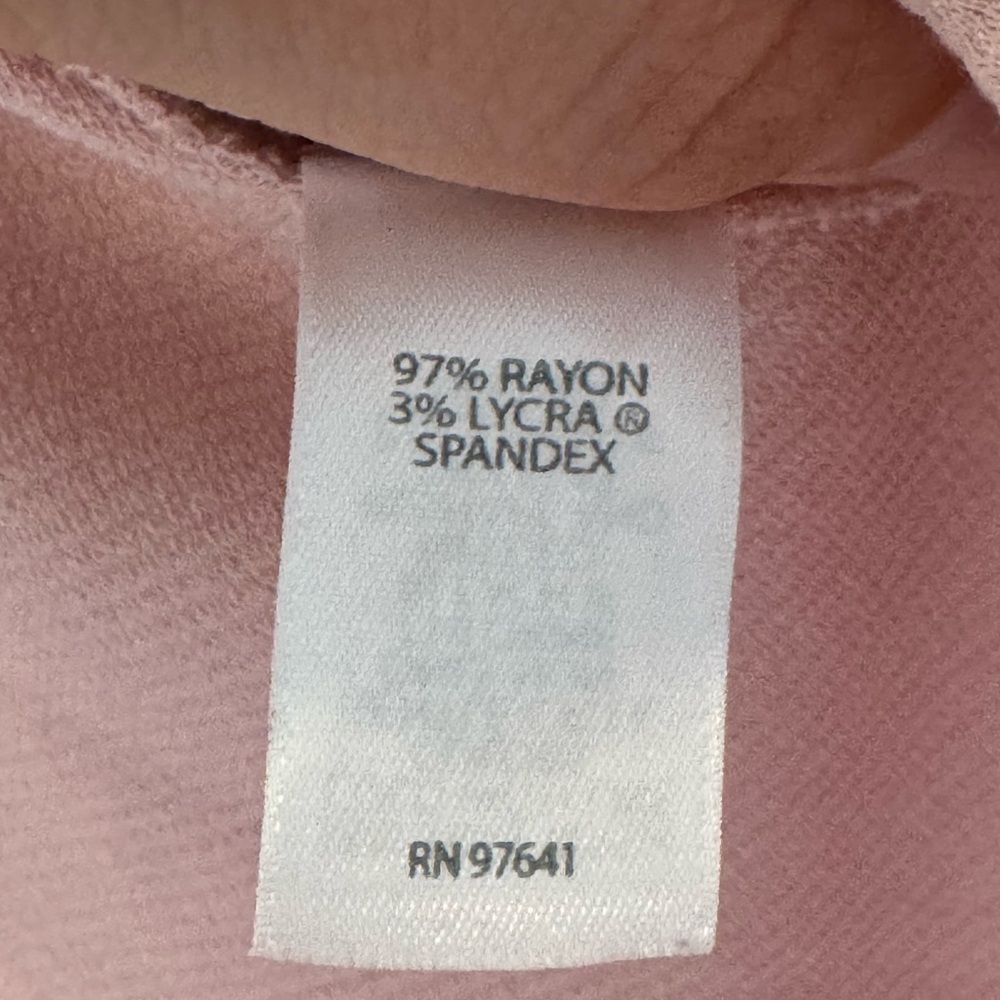 J. Jill Pink Ribbed Open Cardigan - Picture 4 of 4